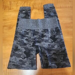 Gymshark Adapt Camo Seamless Leggings Small High Rise